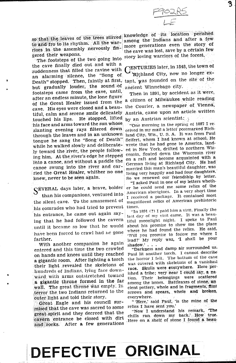  Source: Milwaukee Journal Topics: Indians and Native Peoples Date: 1930-11-23