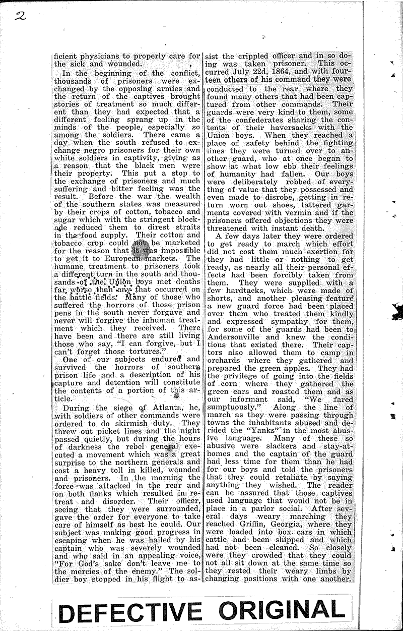  Source: Richland Center Democrat Topics: Civil War Date: 1917-05-16