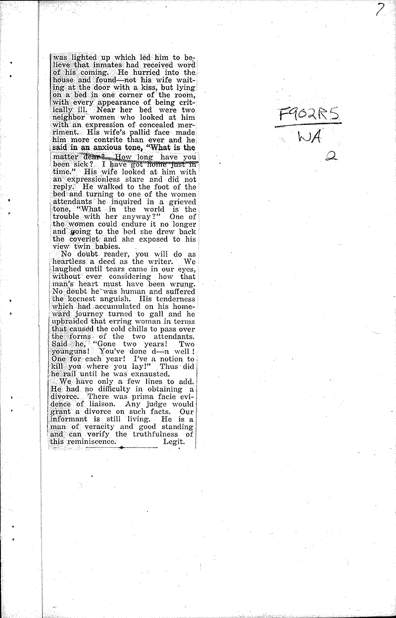  Source: Richland Center Democrat Topics: Civil War Date: 1917-05-16
