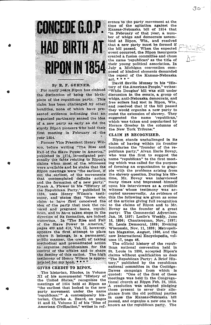  Source: Milwaukee Sentinel Topics: Government and Politics Date: 1929-06-06