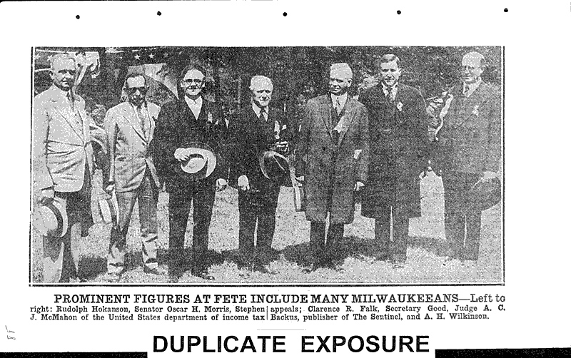 Thousands celebrate G.O.P. birthday at Ripon Newspaper Article