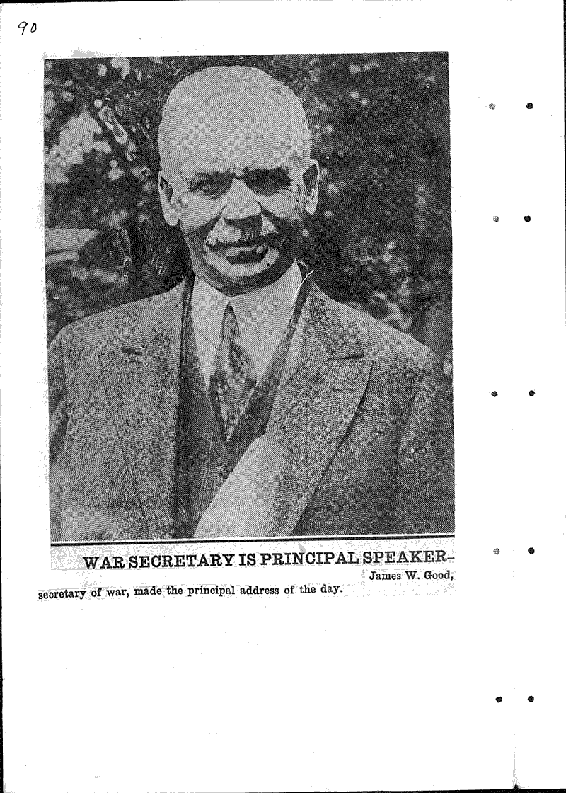 Thousands celebrate G.O.P. birthday at Ripon Newspaper Article/Clipping Wisconsin Historical