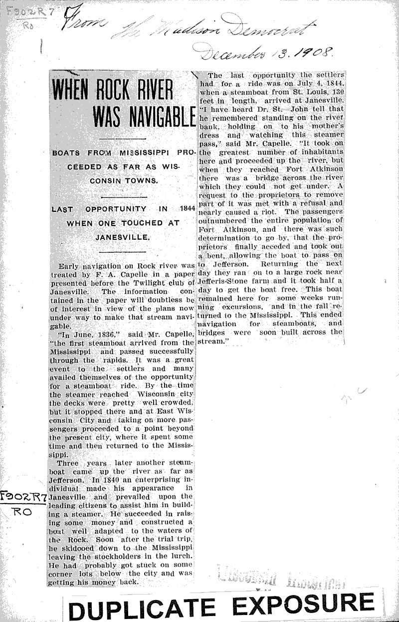  Source: Madison Daily Democrat Topics: Transportation Date: 1908-12-13