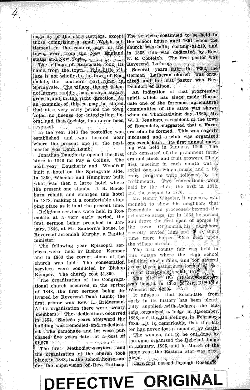 Source: Fond du Lac News Topics: Education Date: 1905-10-27