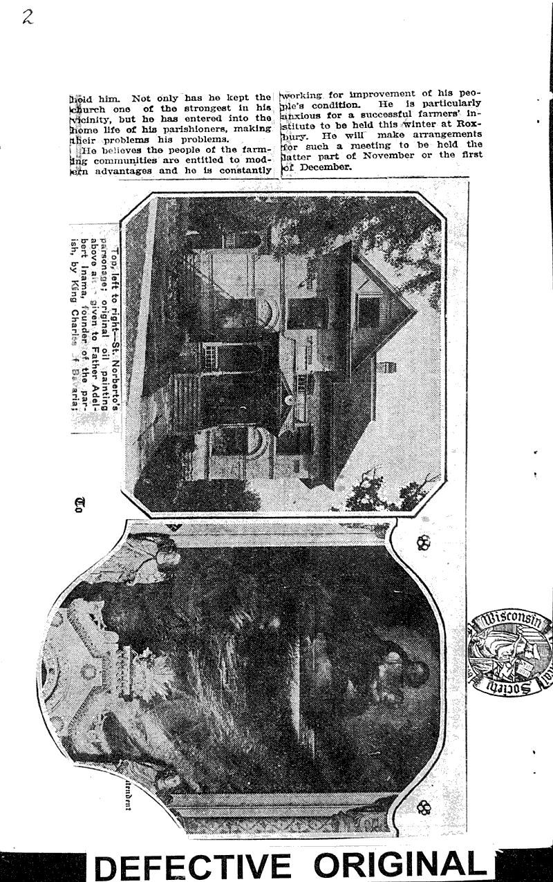  Source: Wisconsin State Journal Topics: Church History Date: 1922-08-13