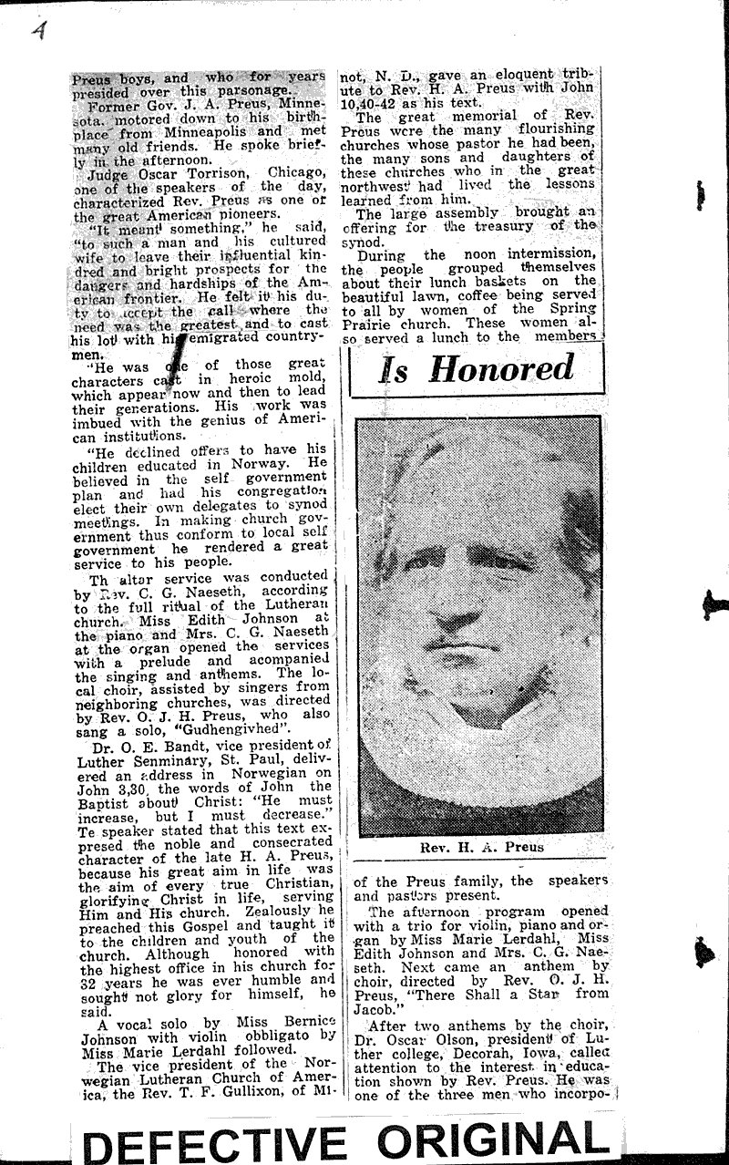  Source: Wisconsin State Journal Topics: Church History Date: 1925-08-16