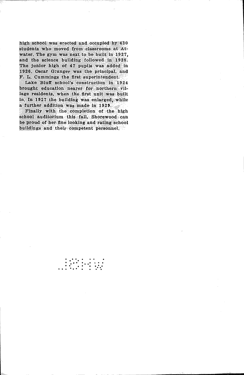  Source: Whitefish Bay Herald Topics: Education Date: 1935-09-05