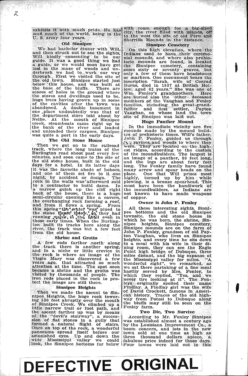  Source: Fennimore Times Topics: Indians and Native Peoples Date: 1927-10-05