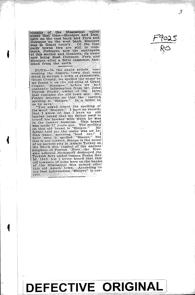  Source: Fennimore Times Topics: Indians and Native Peoples Date: 1927-10-05