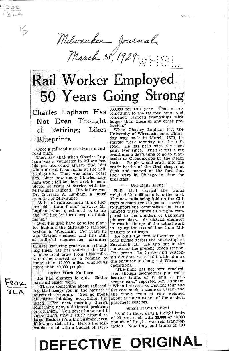  Source: Milwaukee Journal Topics: Transportation Date: 1929-03-31