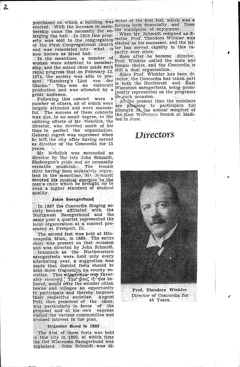  Source: Sheboygan Daily Press Topics: Art and Music Date: 1931-02-09