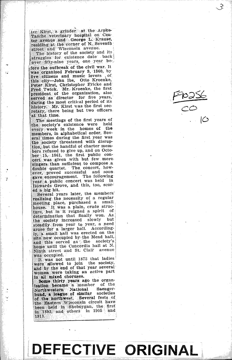  Source: Sheboygan Press Topics: Art and Music Date: 1919-02-10