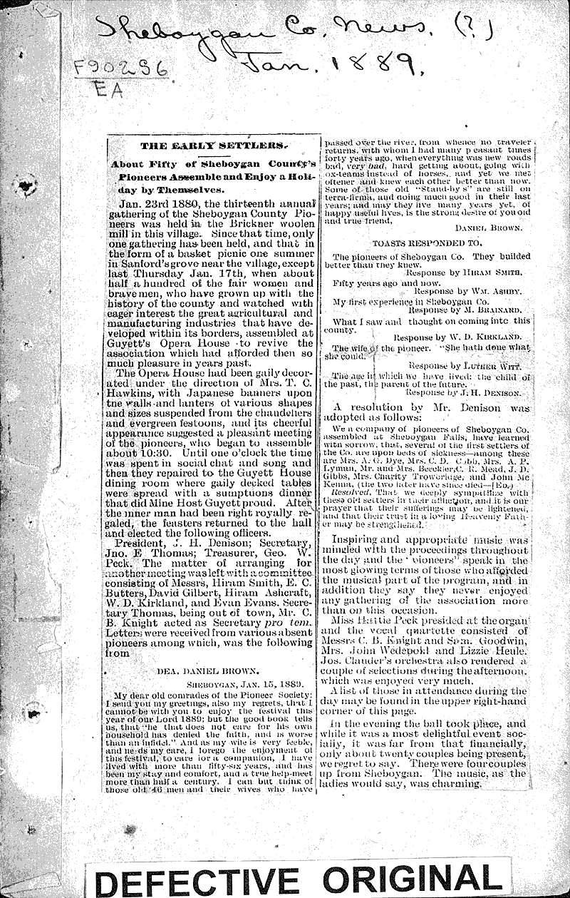  Source: Sheboygan County News Topics: Immigrants Date: 1889-01-??