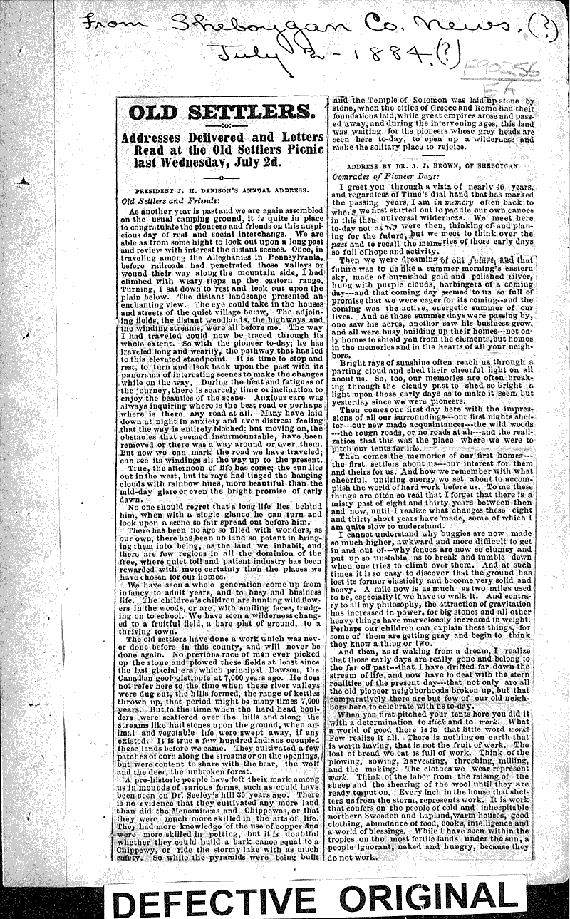  Source: Sheboygan County News Topics: Immigrants Date: 1889-01-??