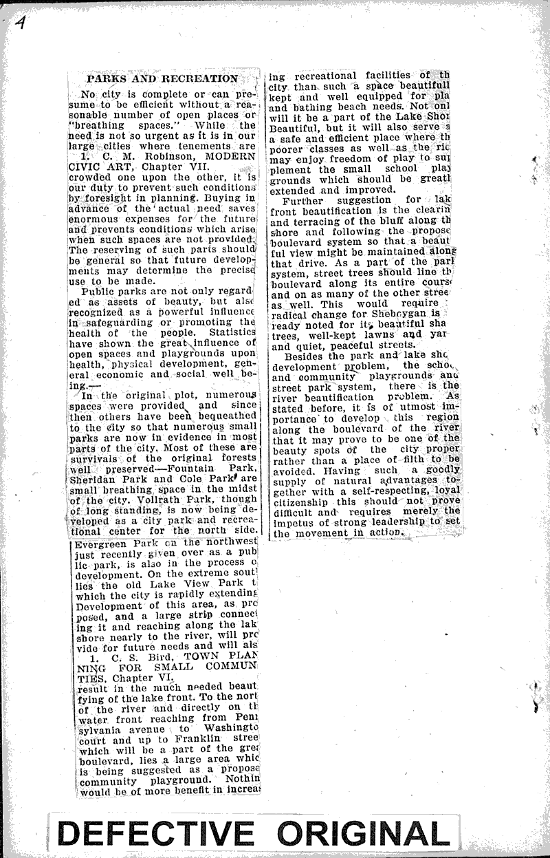  Source: Sheboygan Telegram Topics: Education Date: 1923-02-15