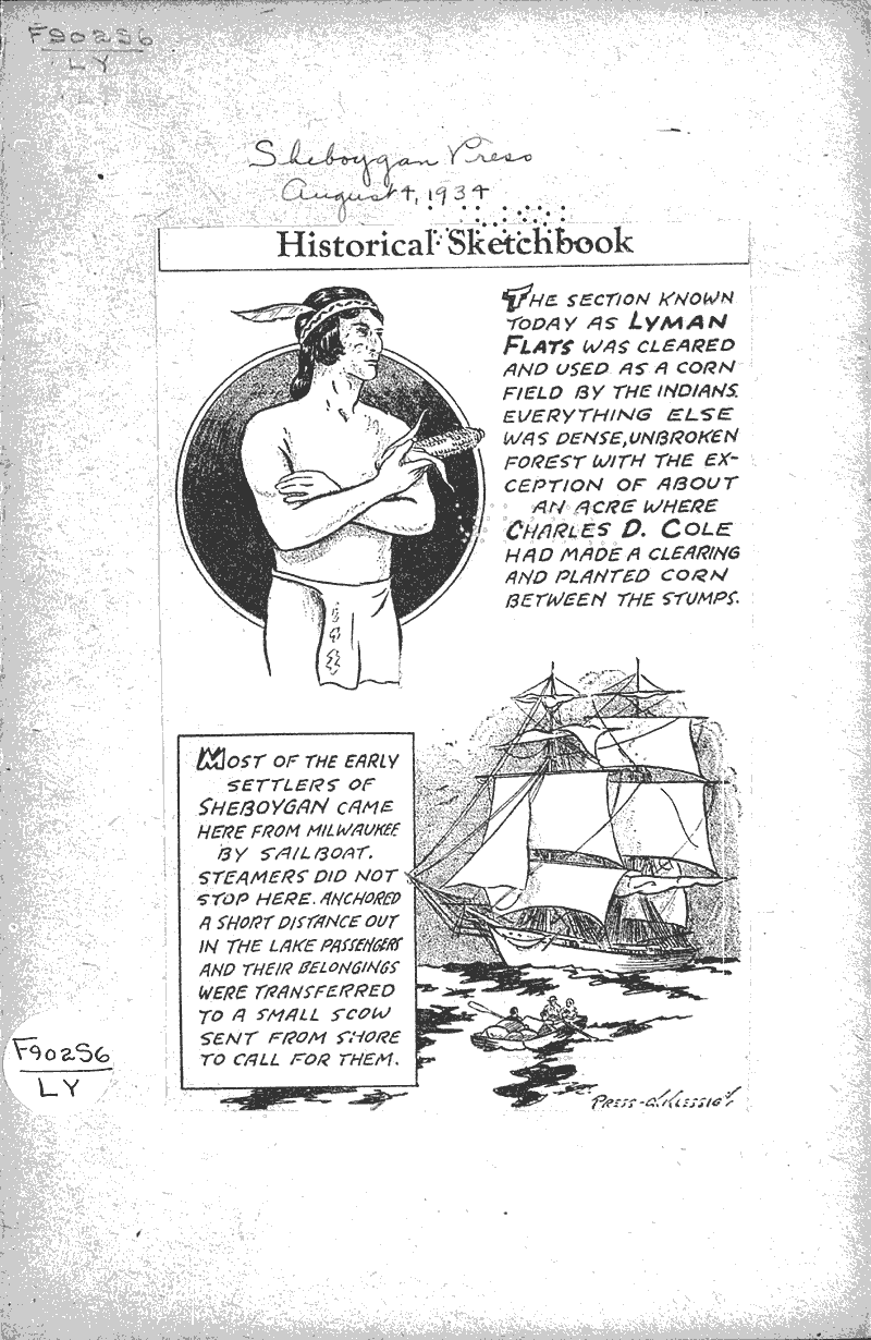  Source: Sheboygan Press Topics: Immigrants Date: 1934-08-04