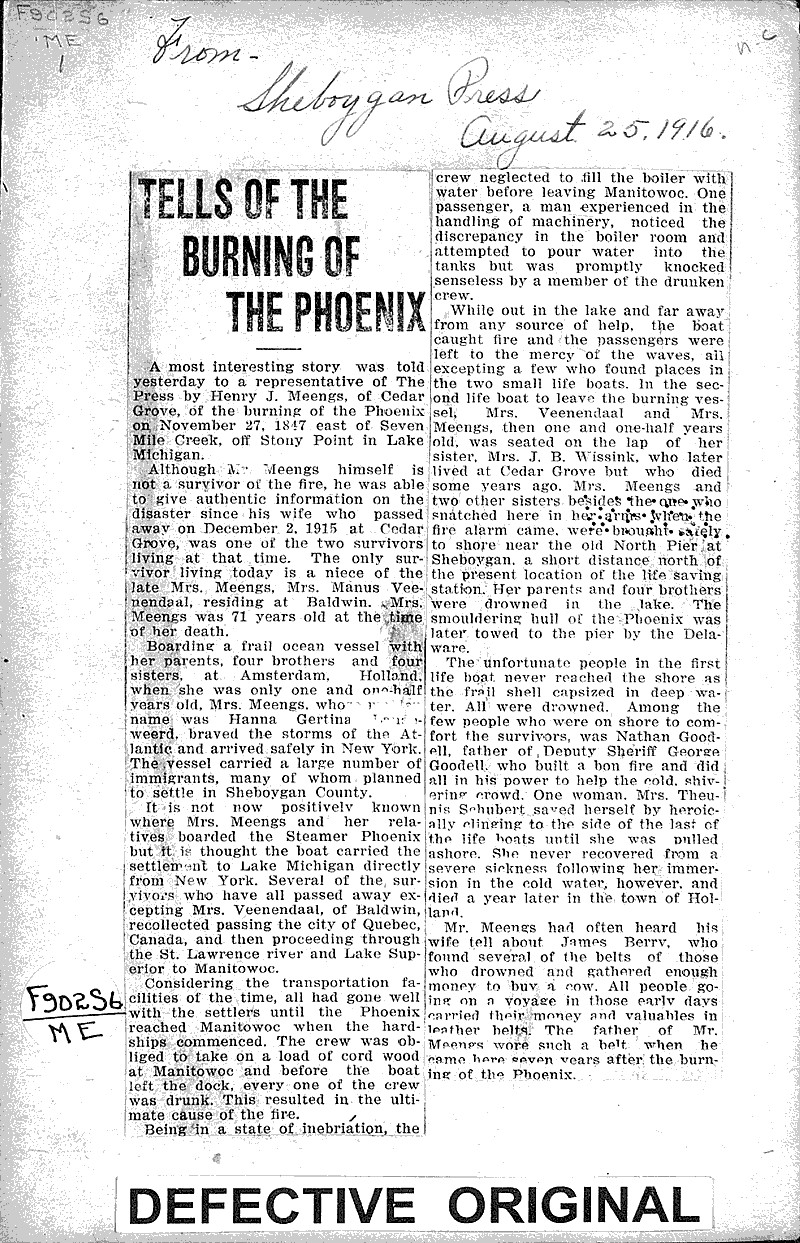  Source: Sheboygan Press Topics: Architecture Date: 1916-08-25