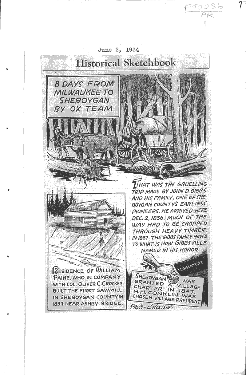  Source: Sheboygan Press Topics: Immigrants Date: 1934-04-28