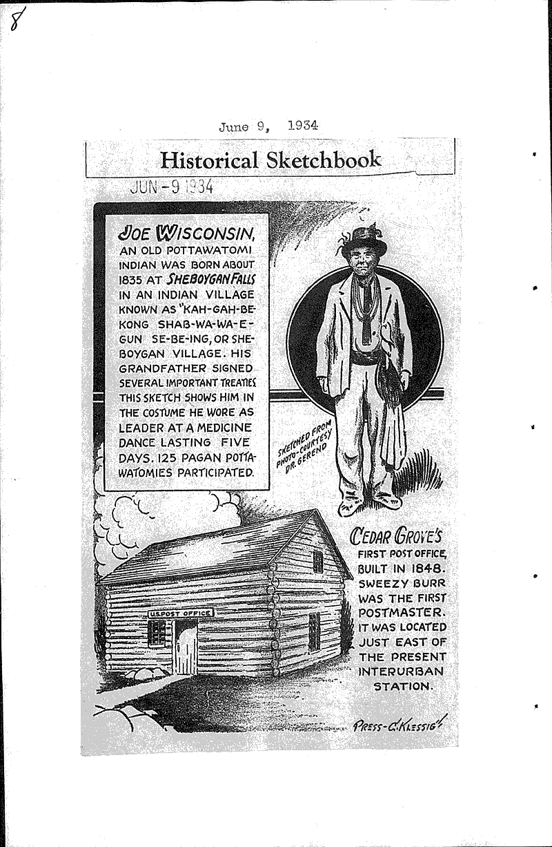  Source: Sheboygan Press Topics: Immigrants Date: 1934-04-28