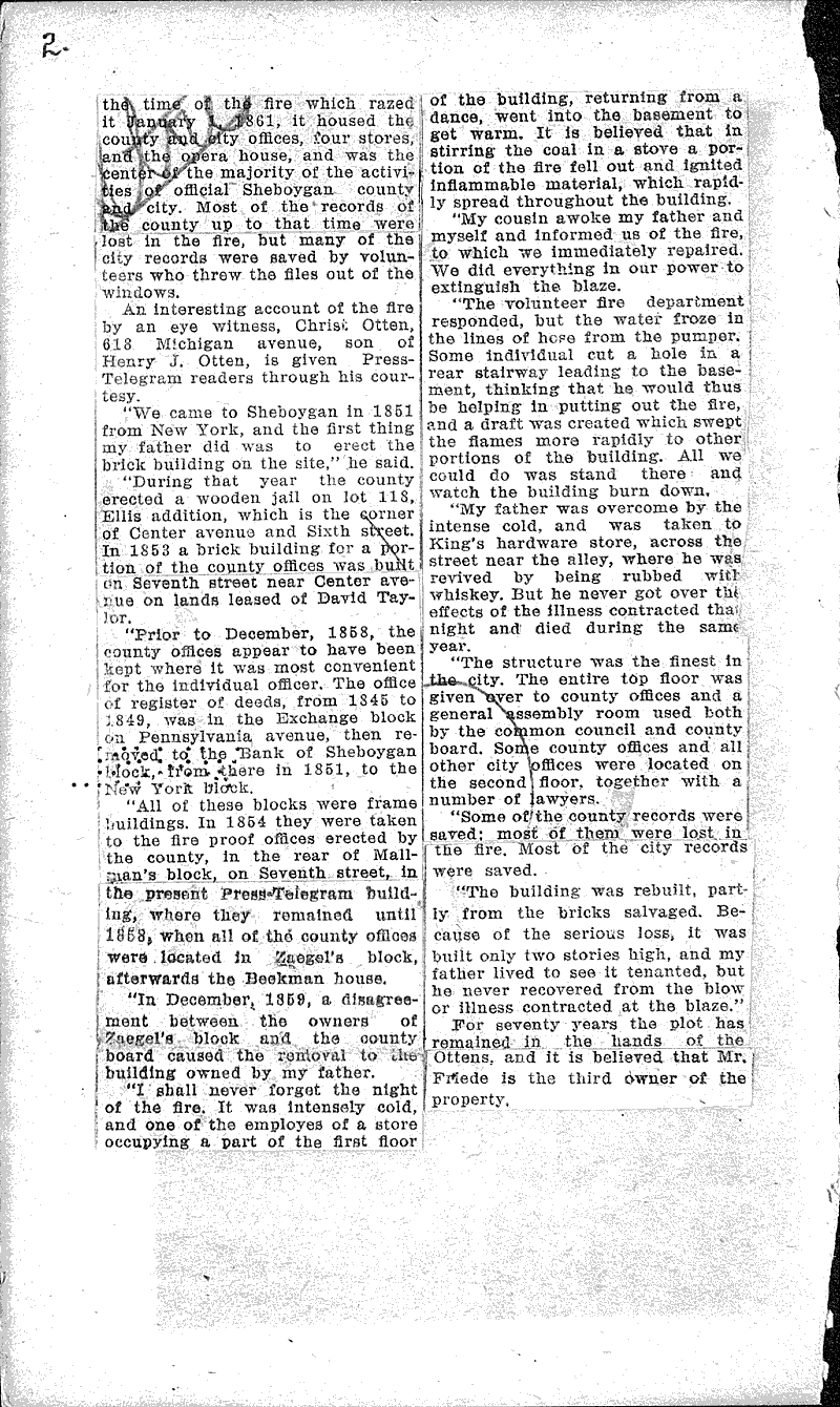  Source: Sheboygan Telegram Topics: Architecture Date: 1921-12-23