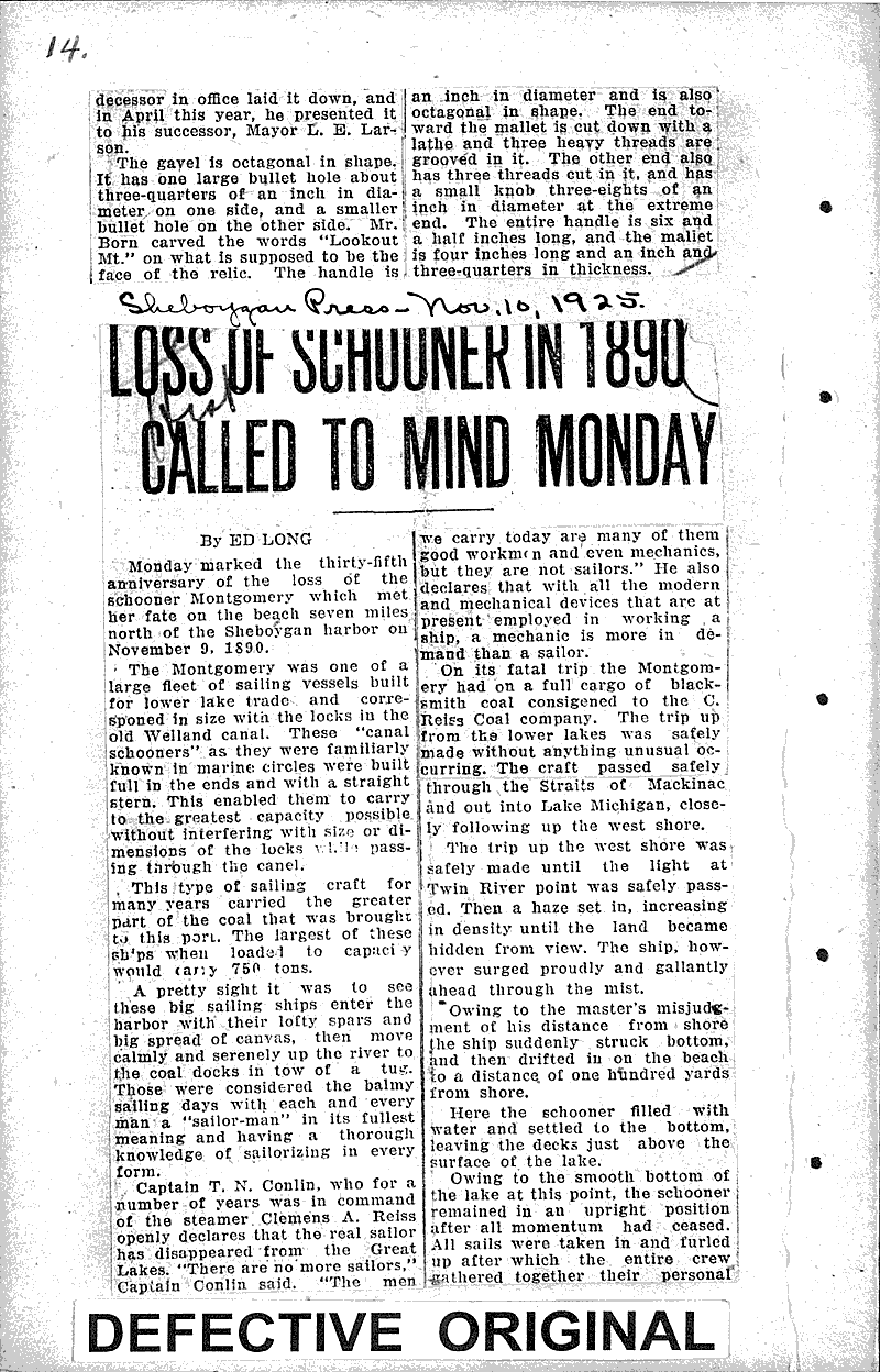  Source: Sheboygan Telegram Topics: Architecture Date: 1921-12-23