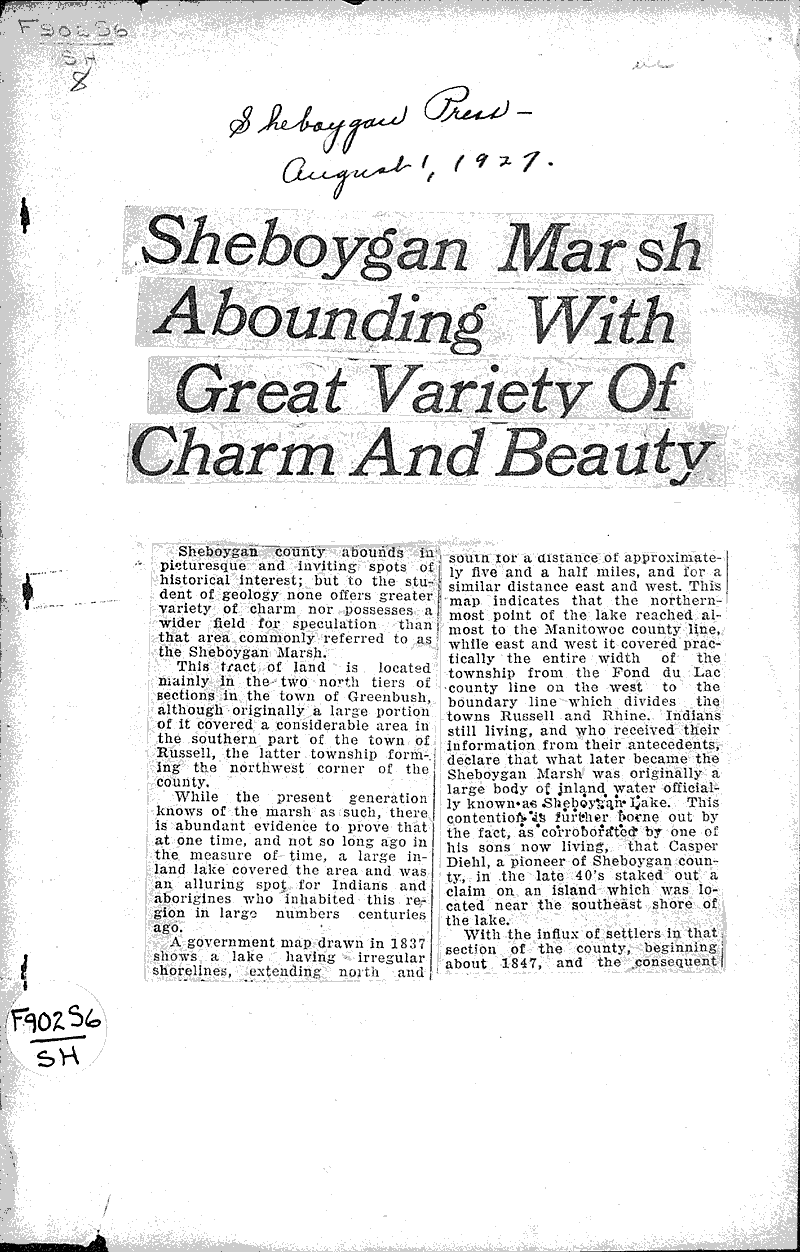  Source: Sheboygan Press Date: 1927-08-01