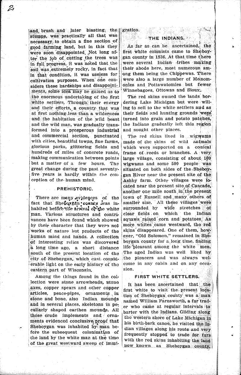  Source: Sheboygan Press Topics: Immigrants Date: 1916-04-17