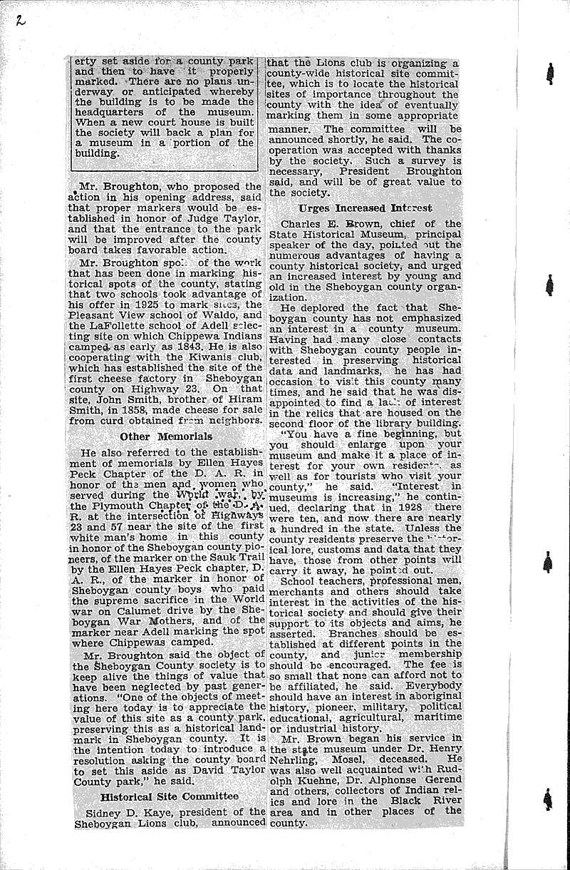  Source: Sheboygan Press Topics: Education Date: 1931-06-22