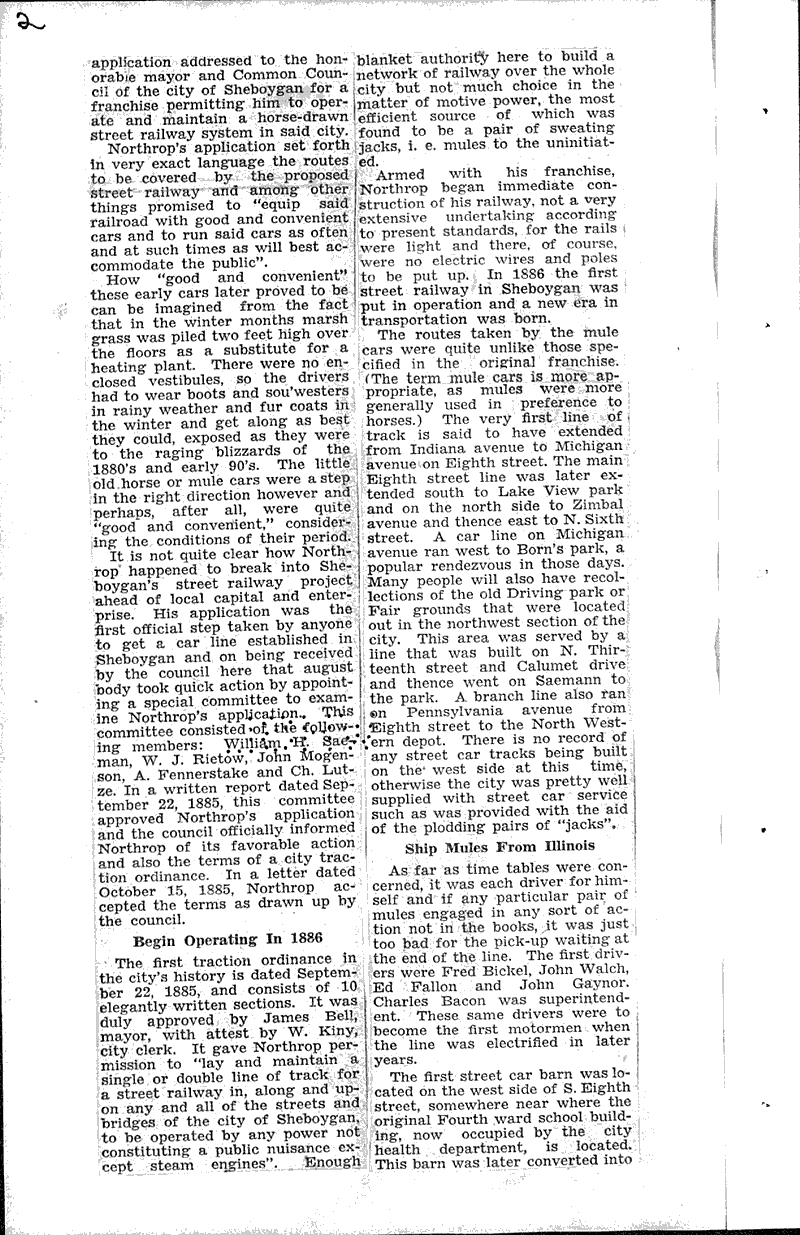  Source: Sheboygan Press Topics: Transportation Date: 1941-06-11