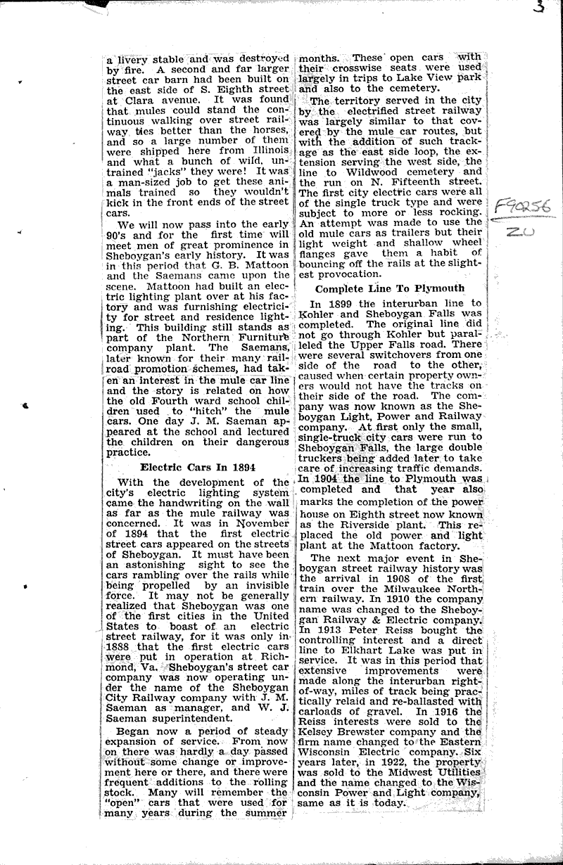  Source: Sheboygan Press Topics: Transportation Date: 1941-06-11