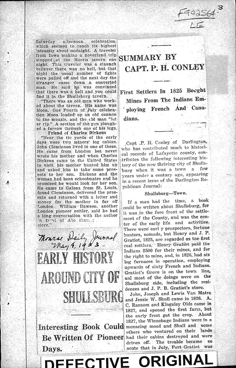  Source: Wisconsin State Journal Date: 1926-05-02