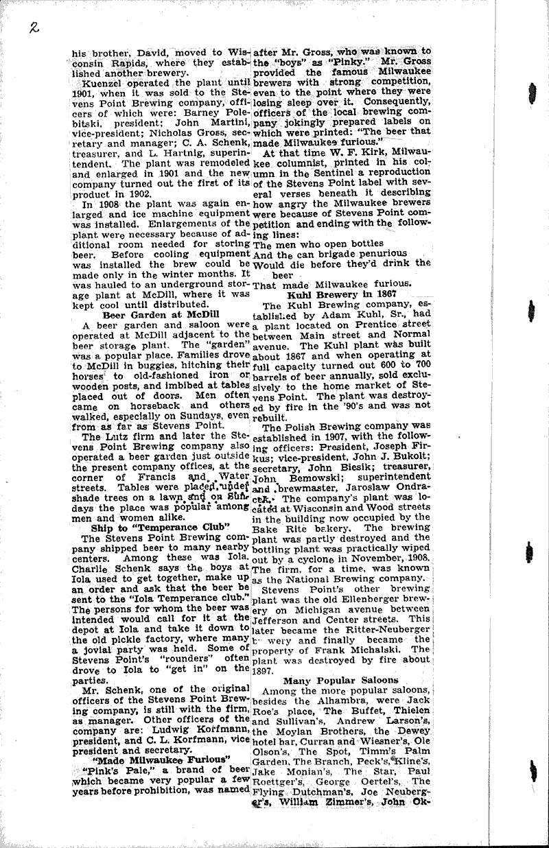  Source: Stevens Point Daily Journal Date: 1933-03-25