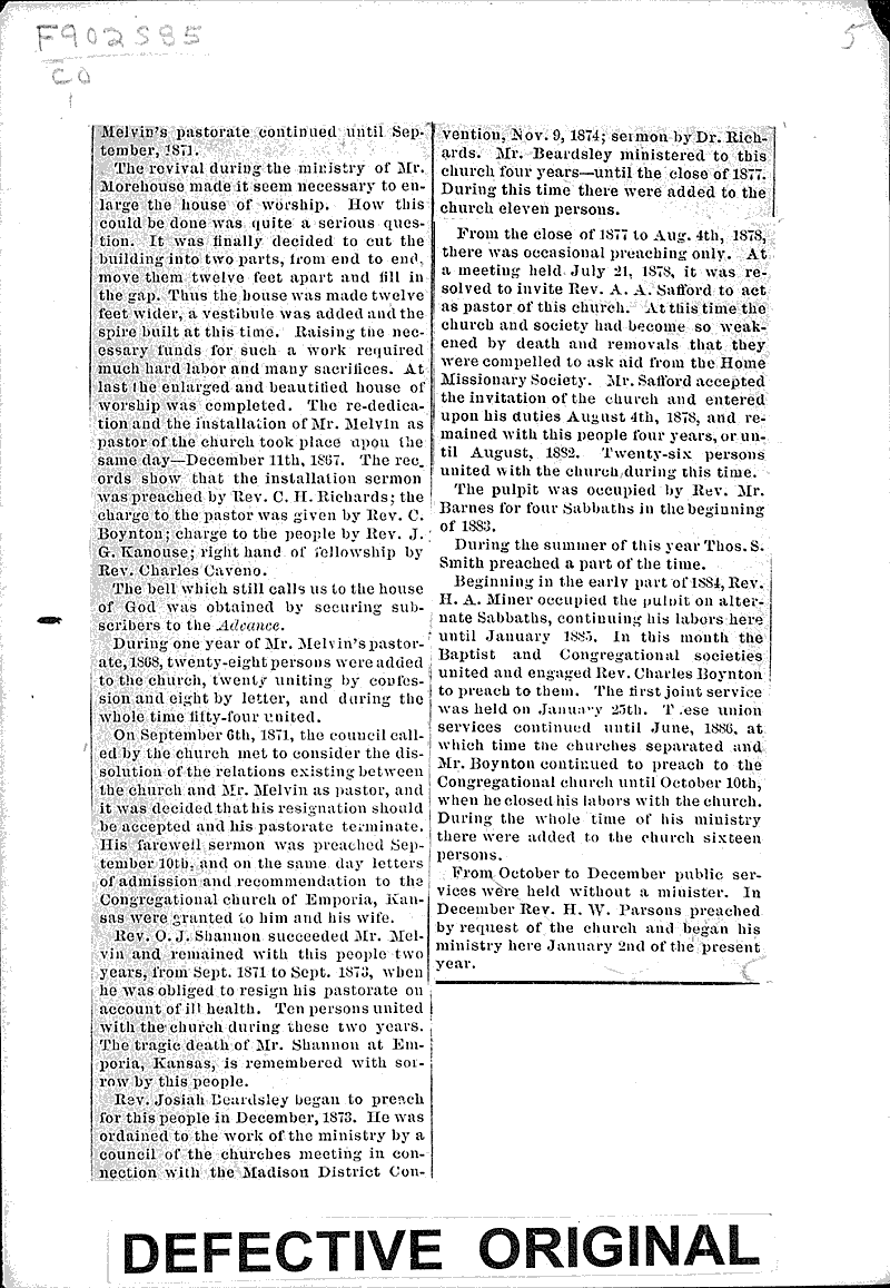  Topics: Church History Date: 1887-09-01