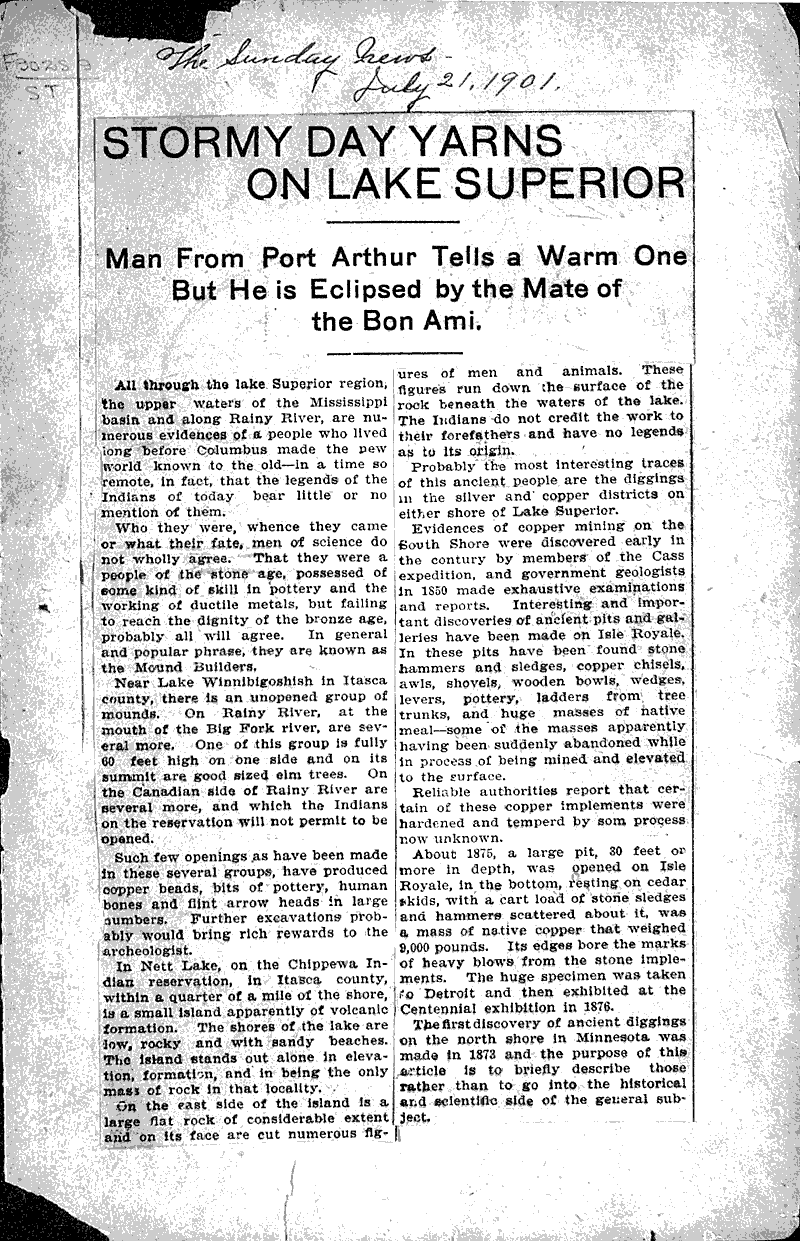  Date: 1901-07-21