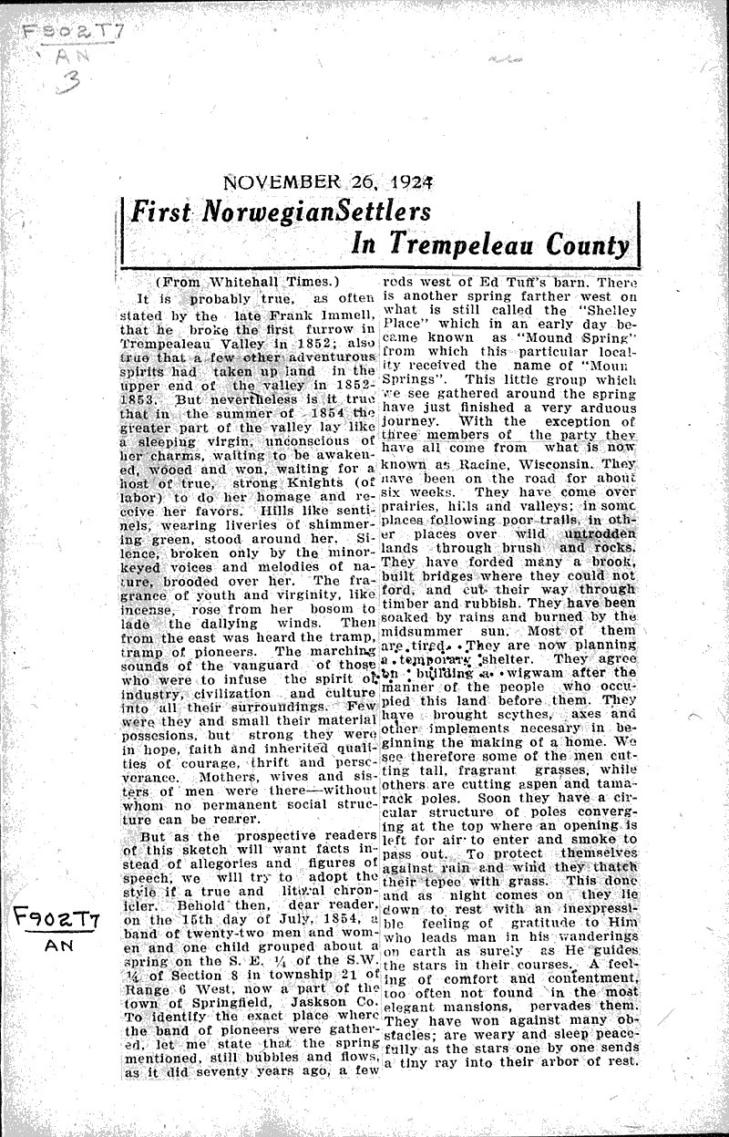  Topics: Immigrants Date: 1924-11-26