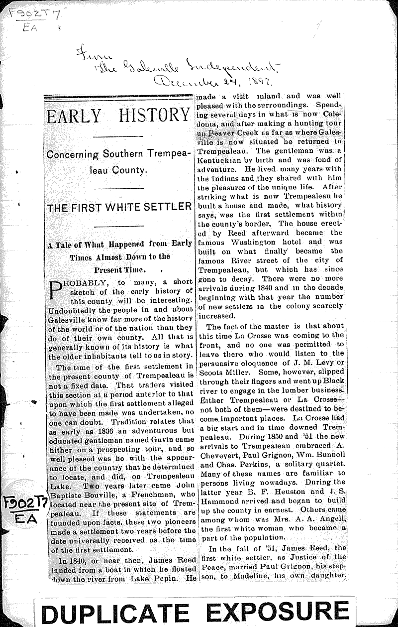  Source: Galesville Independent Date: 1897-12-24