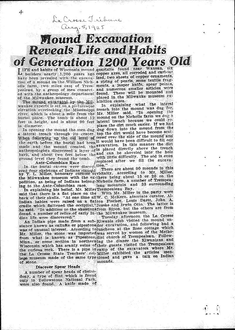  Source: La Crosse Tribune Topics: Indians and Native Peoples Date: 1928-08-05