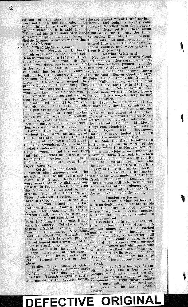  Source: La Crosse Tribune and Leader-Press Topics: Immigrants Date: 1932-01-31