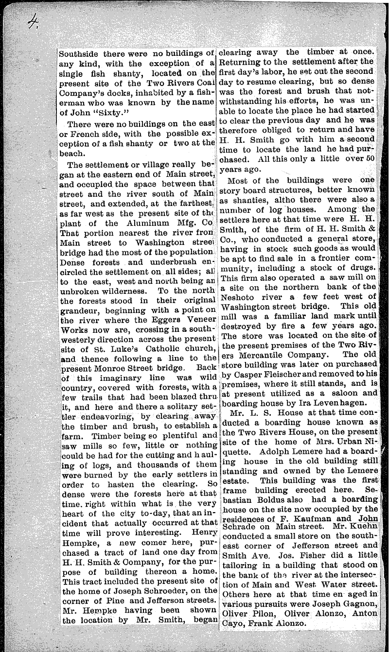  Source: Manitowoc News Topics: Transportation Date: 1907-11-30