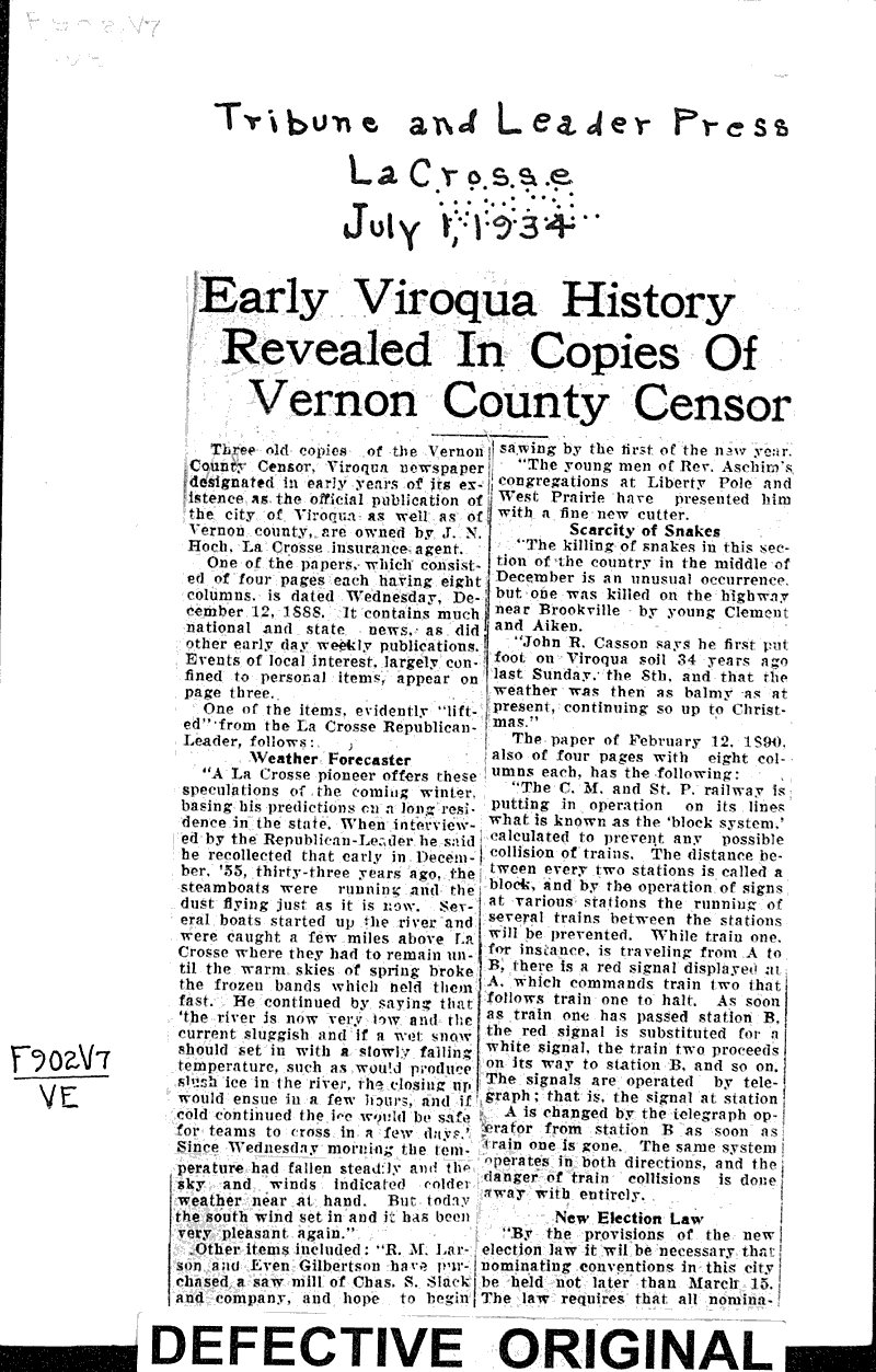  Source: La Crosse Tribune and Leader-Press Date: 1934-07-01