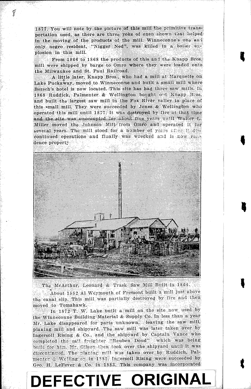 Source: Winneconne News Topics: Transportation Date: 1931-12-03