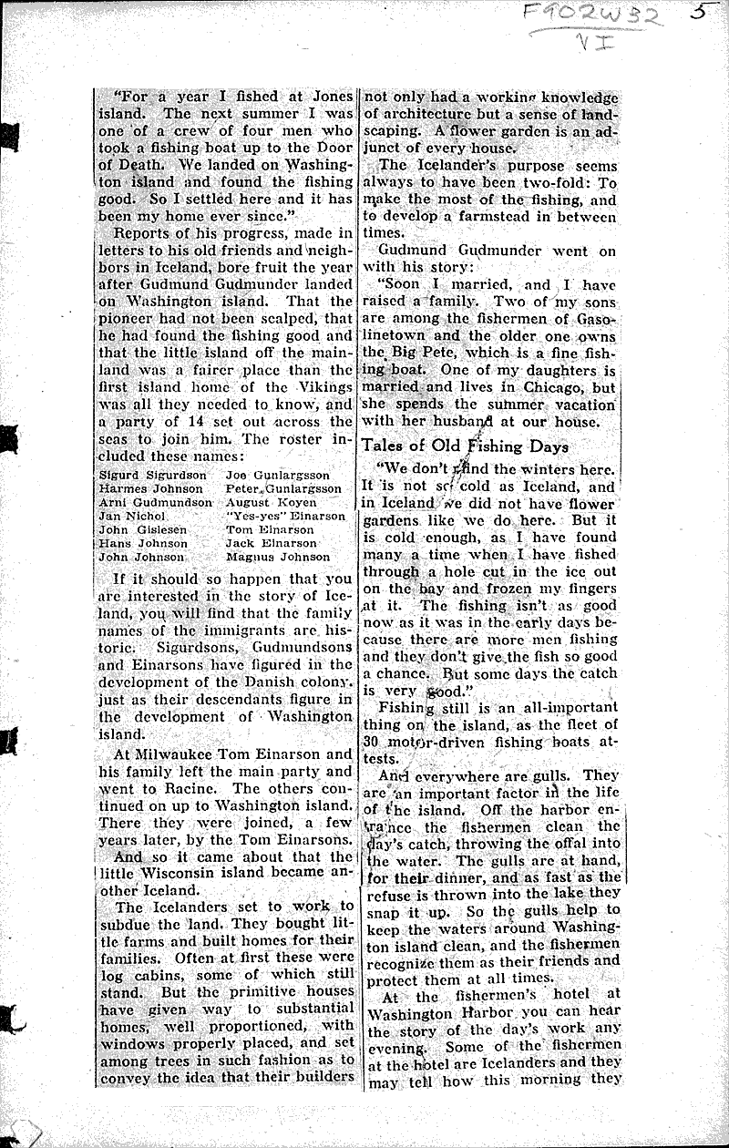  Source: Milwaukee Journal Topics: Immigrants Date: 1922-08-27