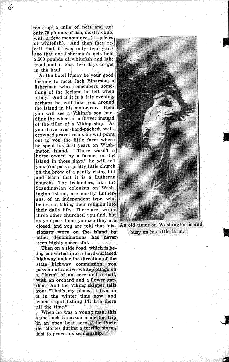  Source: Milwaukee Journal Topics: Immigrants Date: 1922-08-27