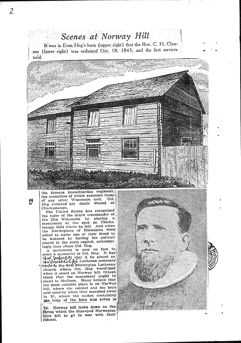  Source: Milwaukee Journal Topics: Church History Date: 1924-10-19
