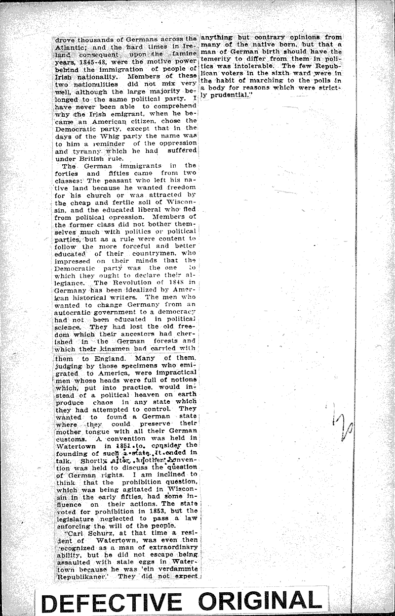 Horse thieves and counterfeiters infested Watertown in early day