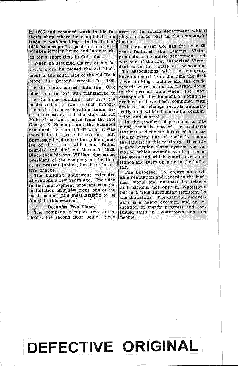  Source: Watertown Daily Times Topics: Industry Date: 1931-11-12