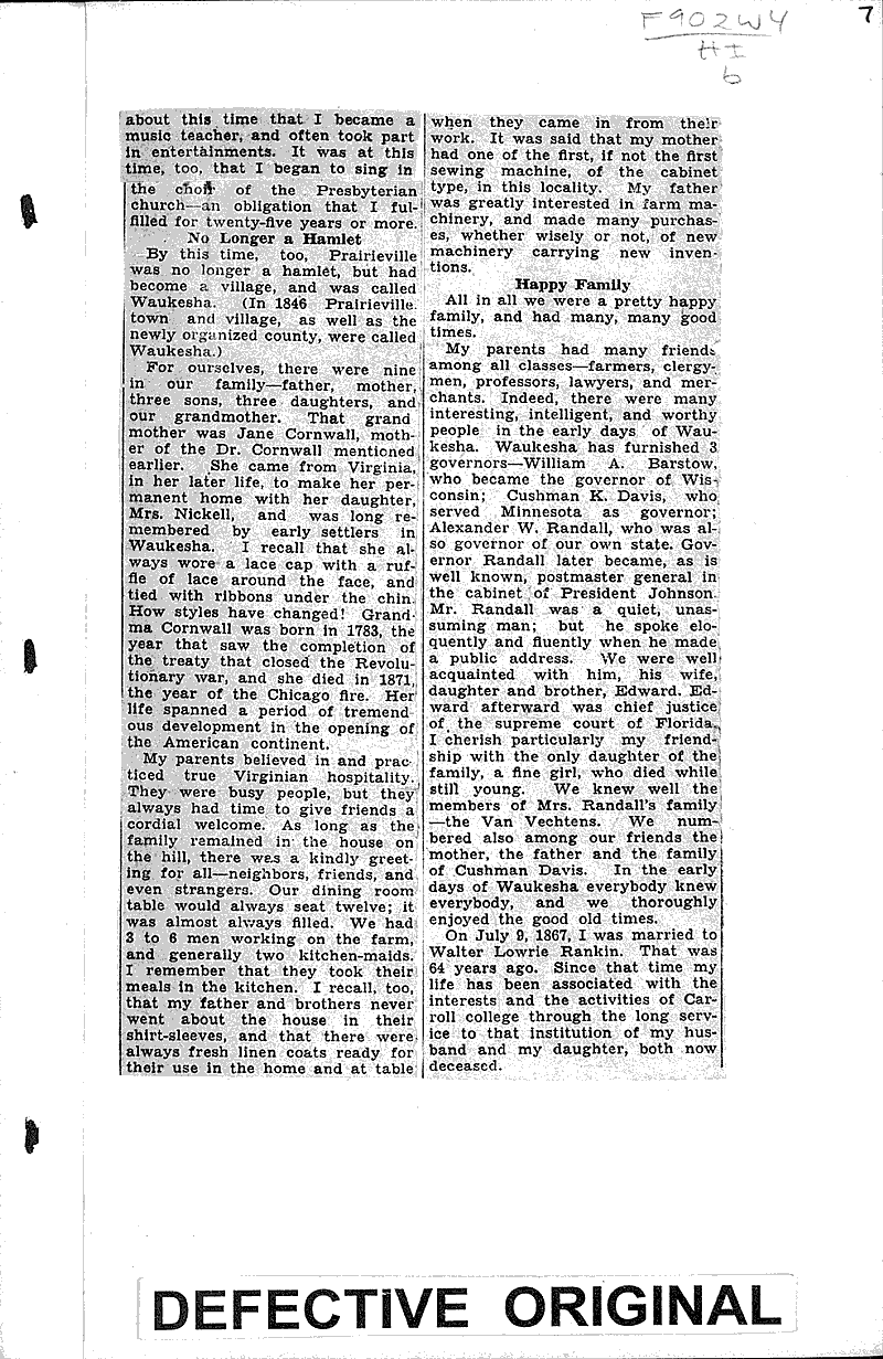  Source: Waukesha Daily Freeman Topics: Education Date: 1931-06-11