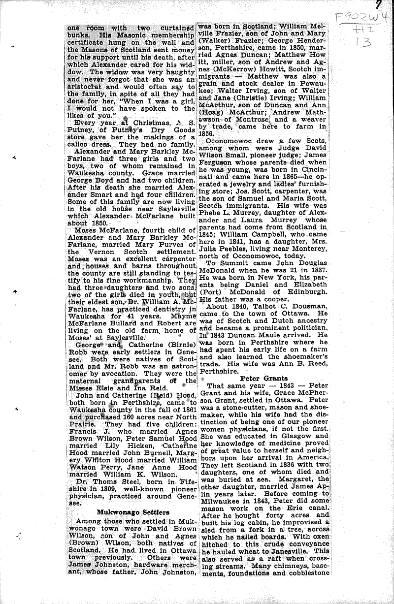  Source: Waukesha Daily Freeman Topics: Immigrants Date: 1943-09-16