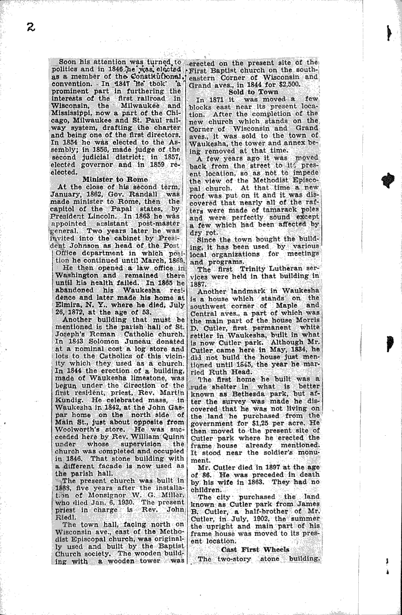  Source: Waukesha Daily Freeman Date: 1933-06-01