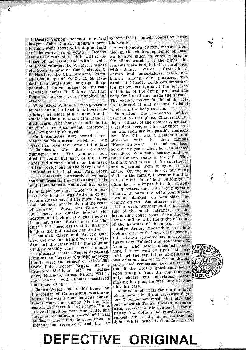  Source: Waukesha Freeman Date: 1921-11-24